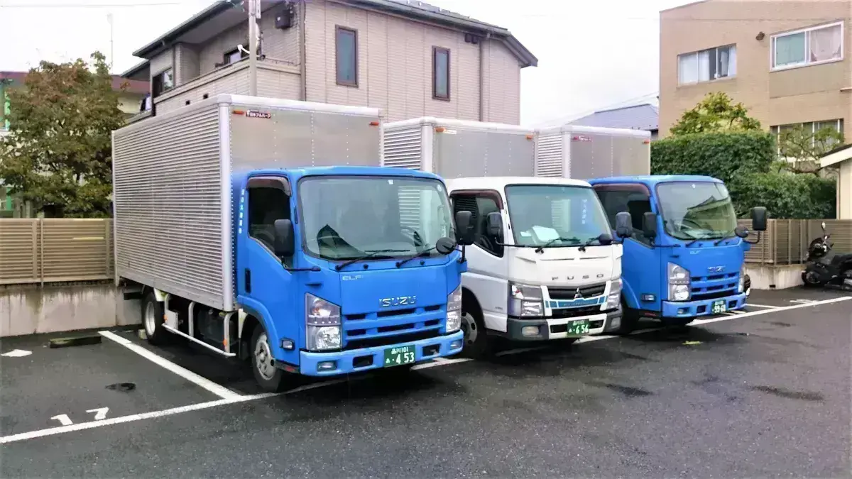 箱車のお仕事もあります