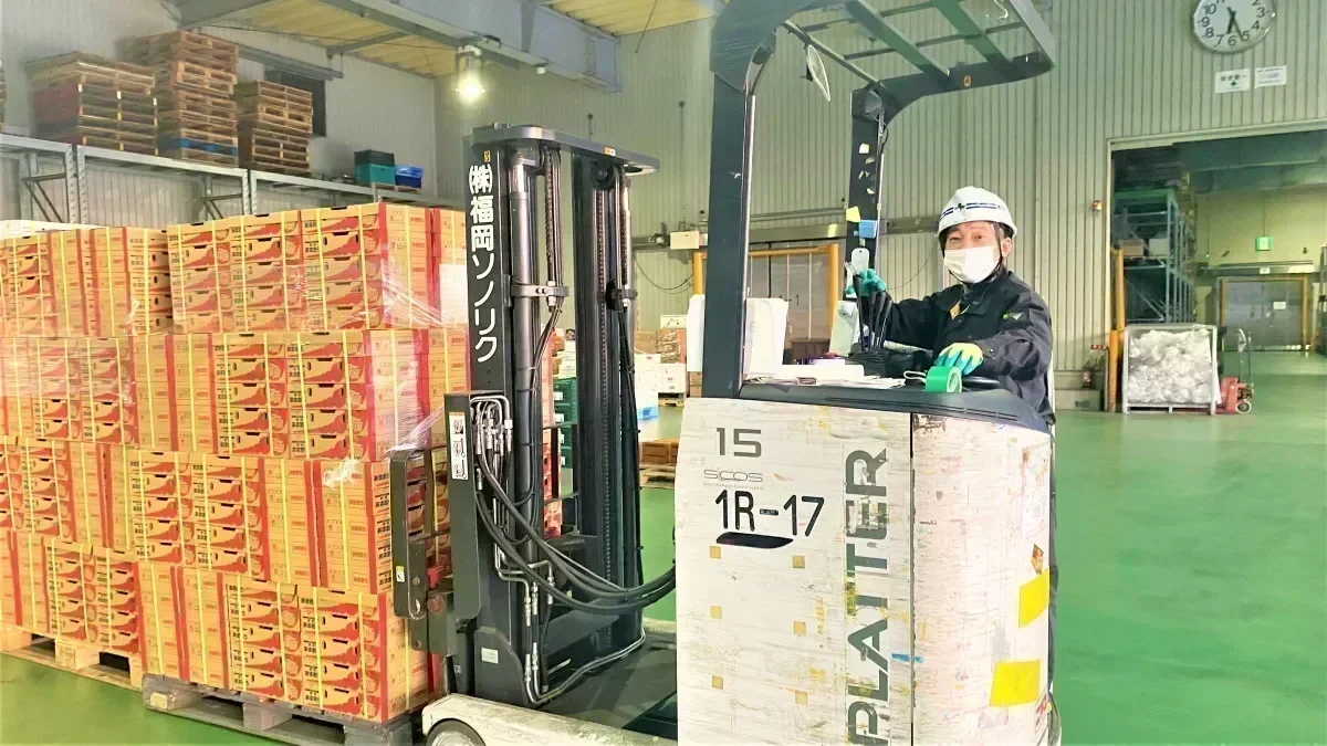 手積み手降ろしナシ！身体の負担なく働けます♪