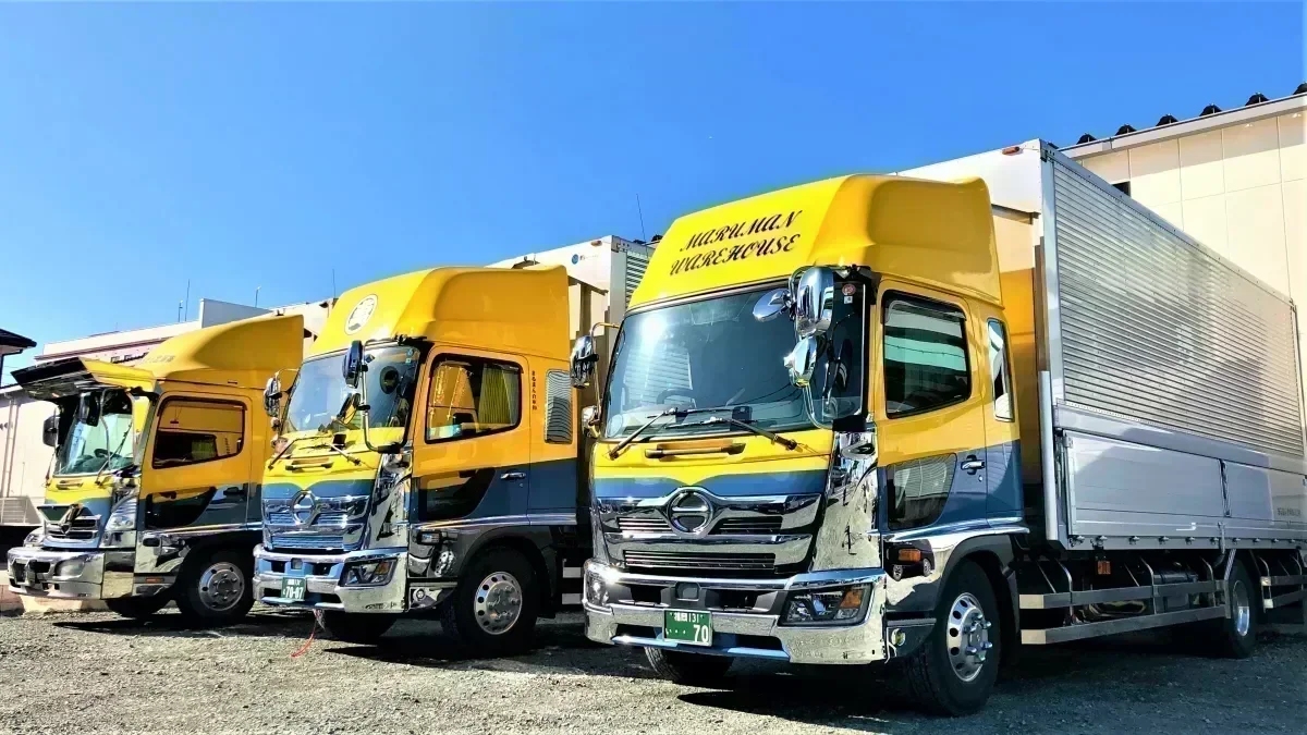 ピッカピカのトラック