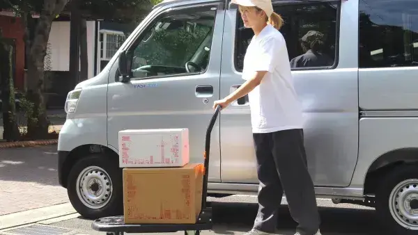 鍵開け納品なので再配達の心配なし